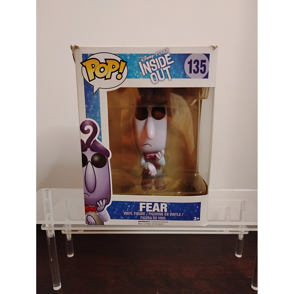 Funko Pop Disney Pixar Inside Out Fear #135 Vinyl Figure Collectible